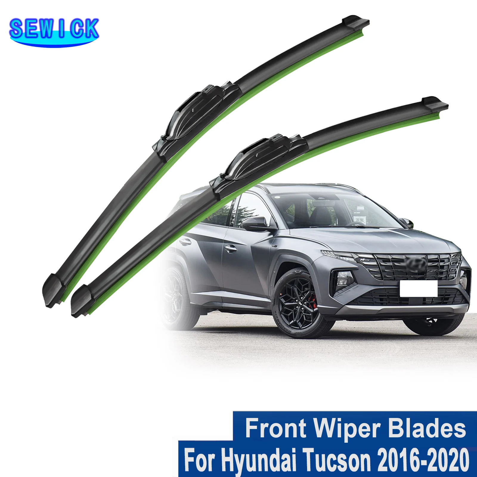 

Front Windshield Wiper Blade For Hyundai Tucson 2016 2017 2018 2019 2020 Car Wiper Blade 2PCS Auto Accessories