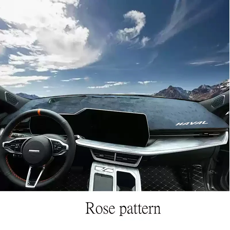 For HAVAL F7 II 2024 Car Styling Dash Mat Dashmat Dashboard Mat Cover Sun Shade Dash Board Cover Carpet Auto Accessories