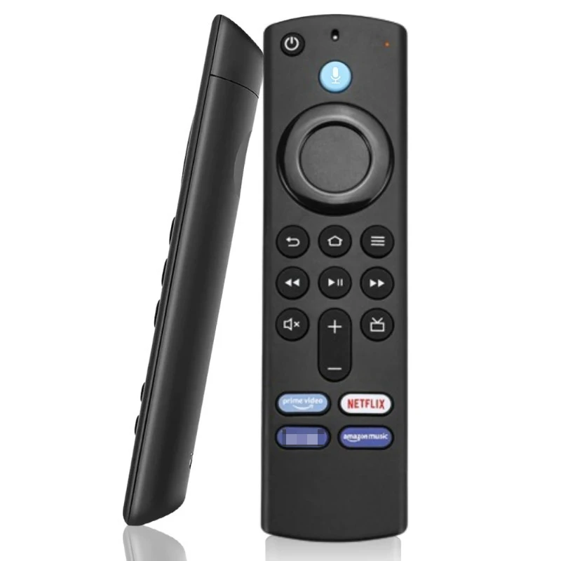 Controle Remoto de Voz de Reposição para Fire Stick TV 3ª Geração 4K MAX Lite Fire Cube Compatível com Alexa