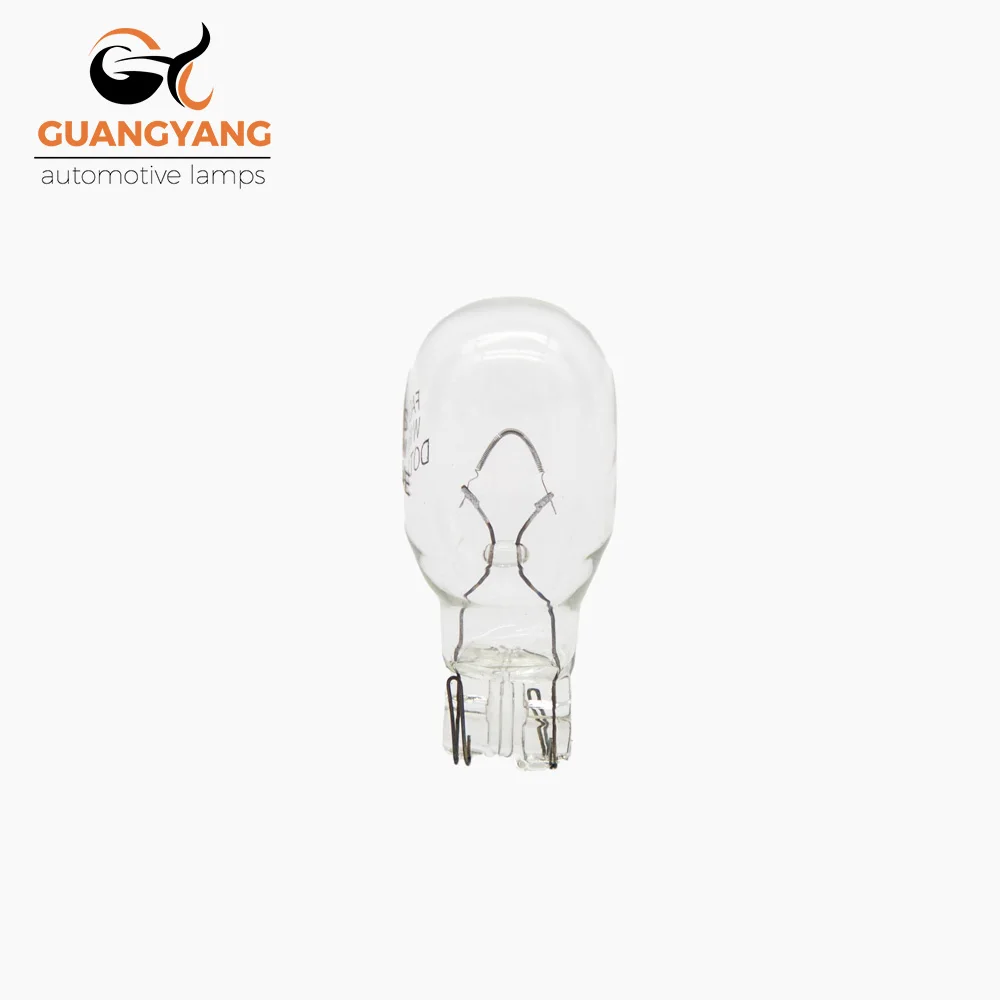 Luz Interior lateral para coche, bombillas halógenas automáticas, color blanco cálido, 10 piezas, W16W, T15, 12V, 16W