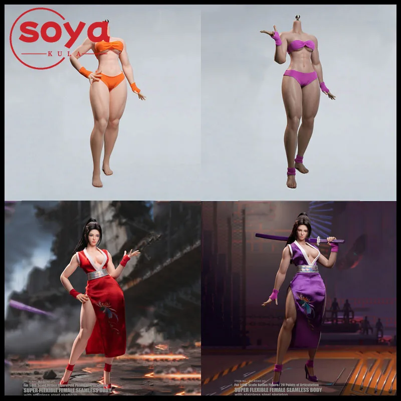 

Кукла-фигурка Mojoy Studio MJ-BD01/BD02, 1/6, женское мускулистое бесшовное тело, 12 дюймов, бледный загар, подвижные глаза, супергибкое тело для экшн-фигурок