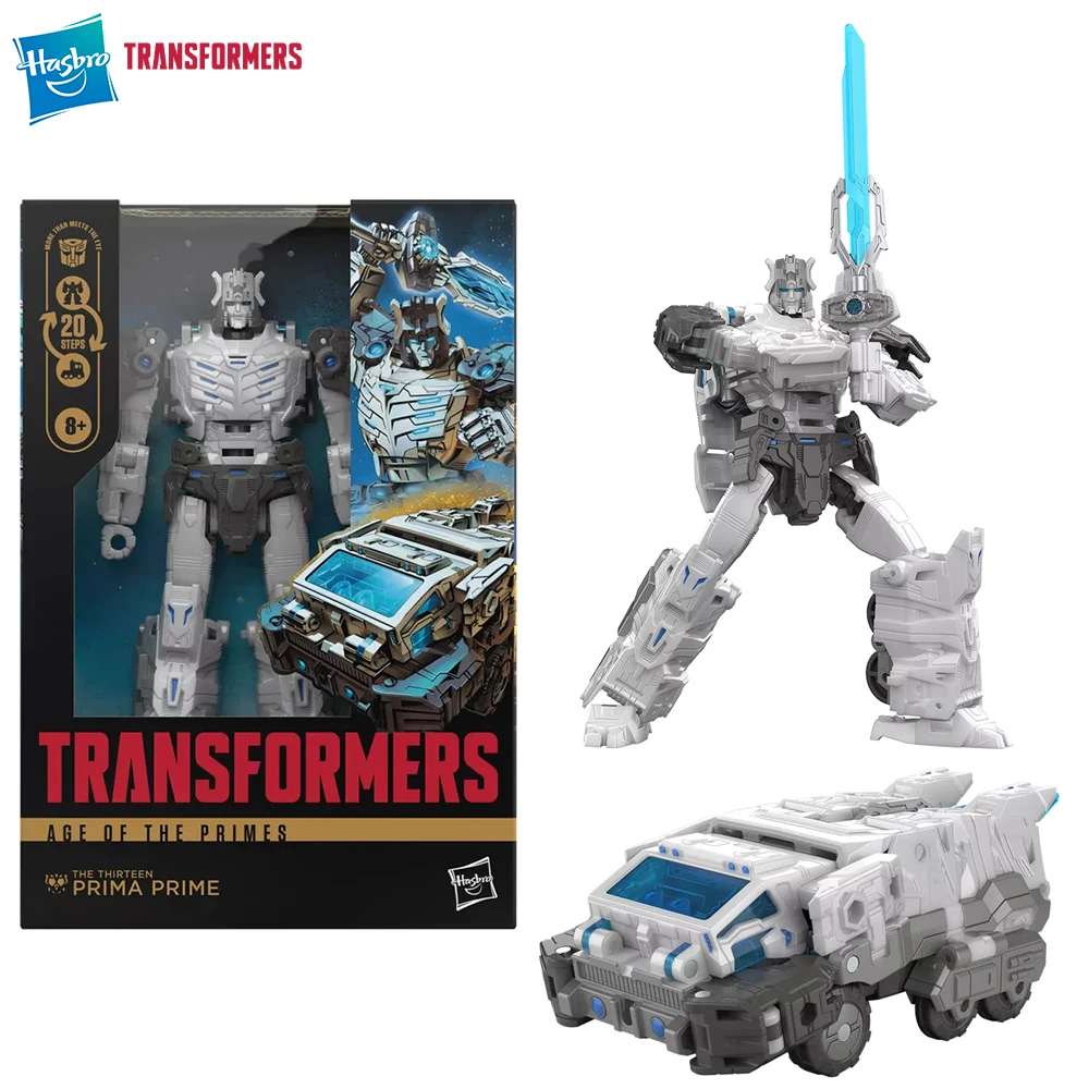 

[In-Stock] Hasbro Transformers Age of the Primes The Thirteen Prima Prime 17.5cm Voyager Class Action Figure Model Toy Gifts