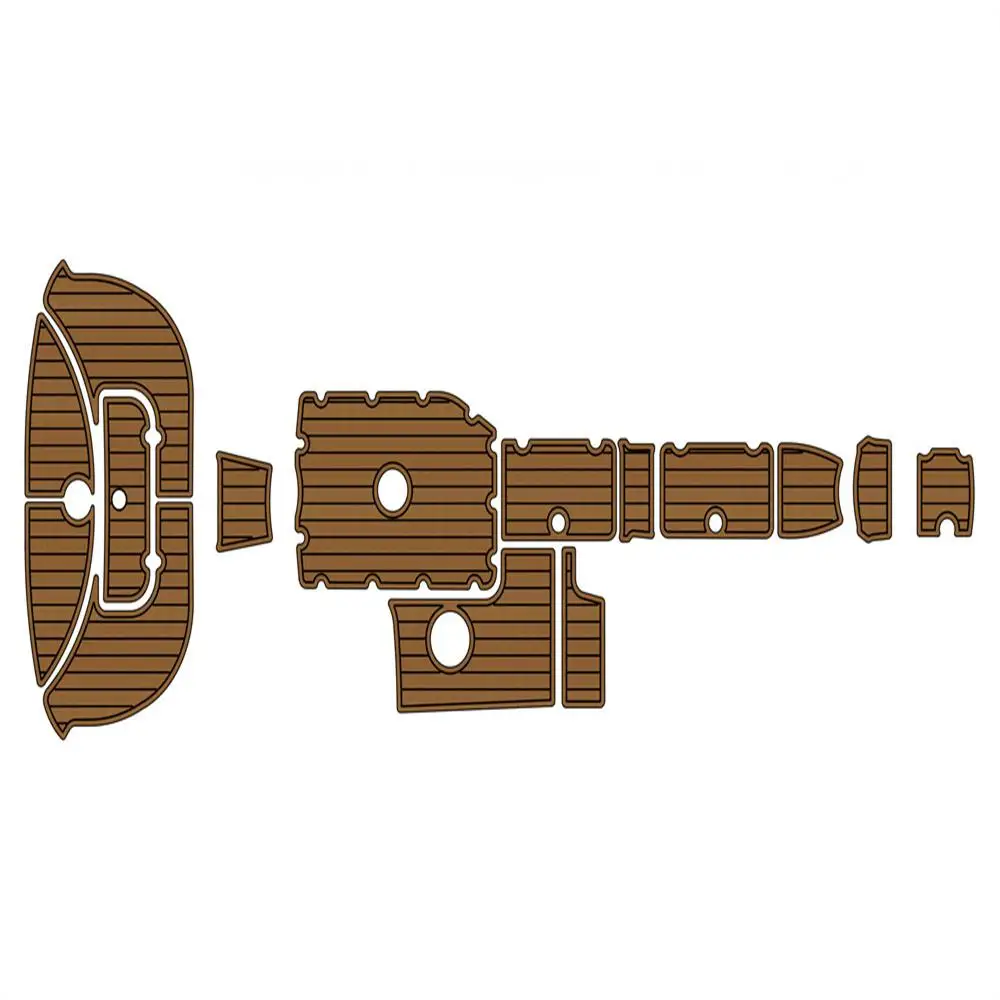 

for 2006-2011 Yamaha AR/SX 210/212 Swim Platform Cockpit Mat Boat EVA Teak Floor Pad Backing Adhesive SeaDek Gatorstep Style