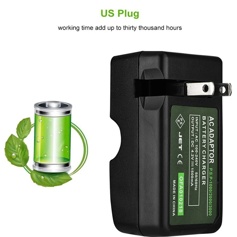 Super Sale US Battery Desktop Wall Charger Stand for PSP 1000 2000 3000