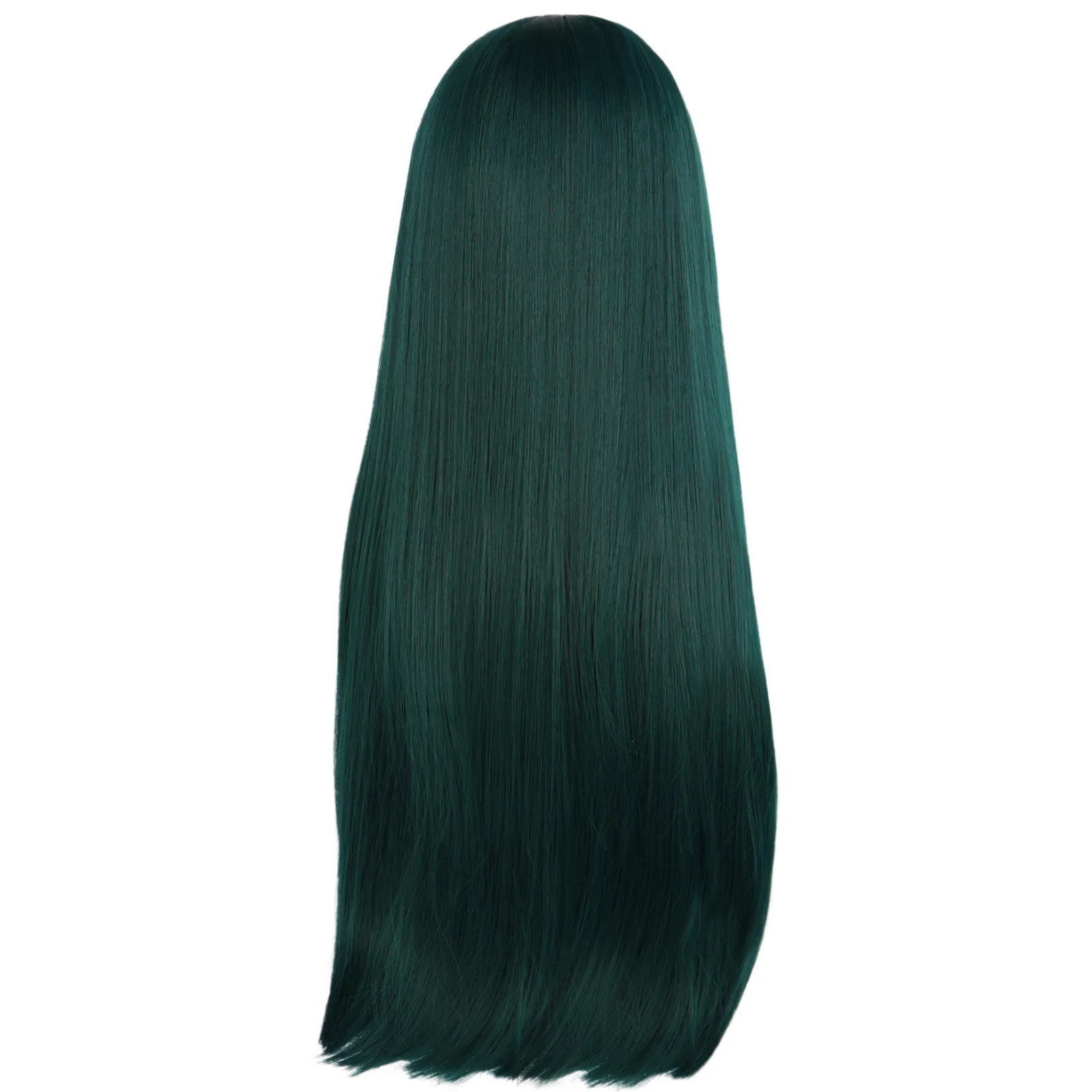 The Whispering Of The House Of Medicine: シーズン 2、Cat Cat、ダークグリーン合成頭皮ロングストレートヘアコスプレウィッグ