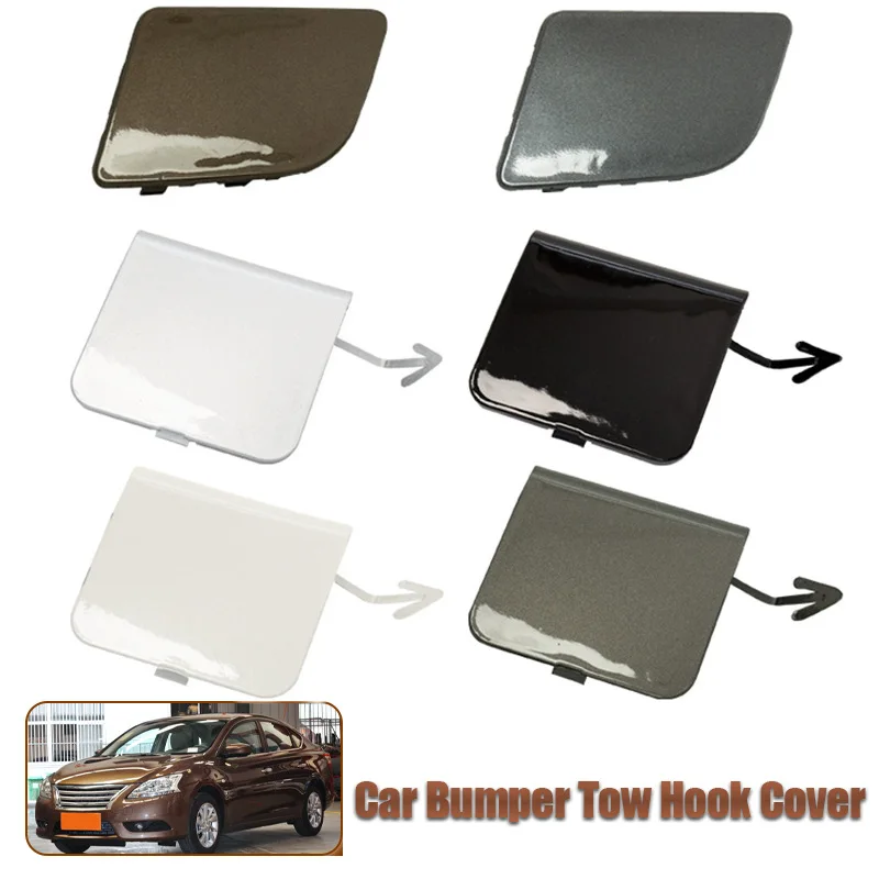 

For 09-19 Nissan Sylphy Trailer Cover, Front Bumper, Trailer Hook, Trailer Hook, Trailer Cover Car