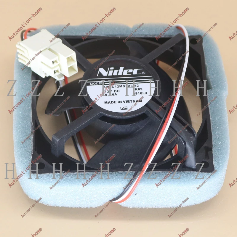 

Z Nidec U92C12MS1B3-52 12V 0.16A fan For Samsung Refrigerator Fan#XR