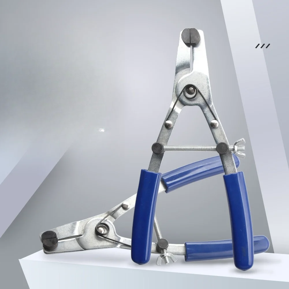 For Brake Maintenance Blue Brake Pliers Spring Loaded Brake Tool Multi-brand Fit Adjustable Nut Spring Mechanism