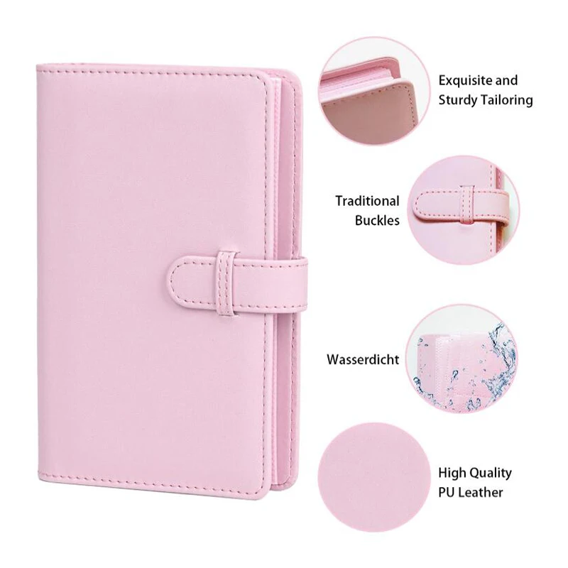 Pu Leather Photo Paper Storage 3 Inch 108 Pockets Film Camera Photo Album for Fujifilm Instax Mini 12 Mini Film Photo Album Book