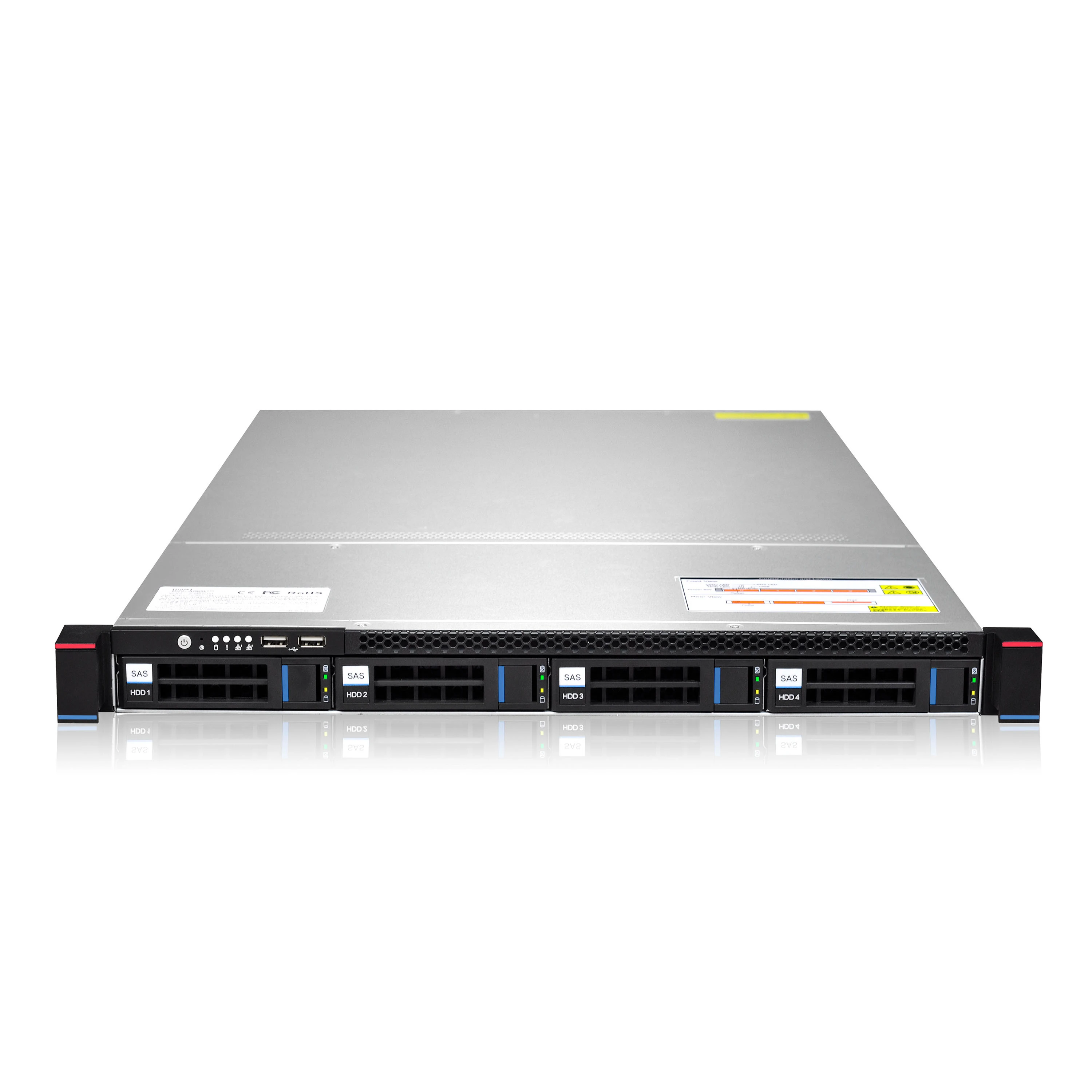 1U 4bay rackmount chassis