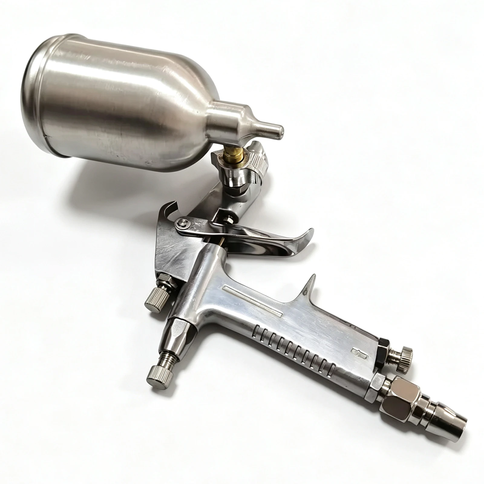 HVLP F2 Small Paint Spray Gun Painted Paint Spray Gun Atomizing Watering Can Small Area Coloring Spray Gun Nozzle Diameter 0.5mm