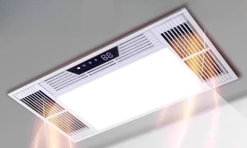 Wind Warm Yuba Bathroom Bathroom Integrated Ceiling Light Heater Exhaust Ventilation Fan All-in-One Machine
