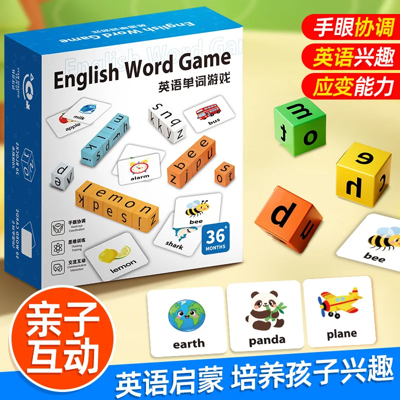 giochi-educativi-per-bambini-battaglie-di-parole-e-lettere-in-inglese-puzzle-per-l'apprendimento-precoce-giochi-da-tavolo