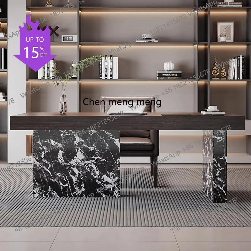 

X188 Italian Minimalist Desk Light Luxury Modern High-end Small Apartment Study Adult Home Computer Desk