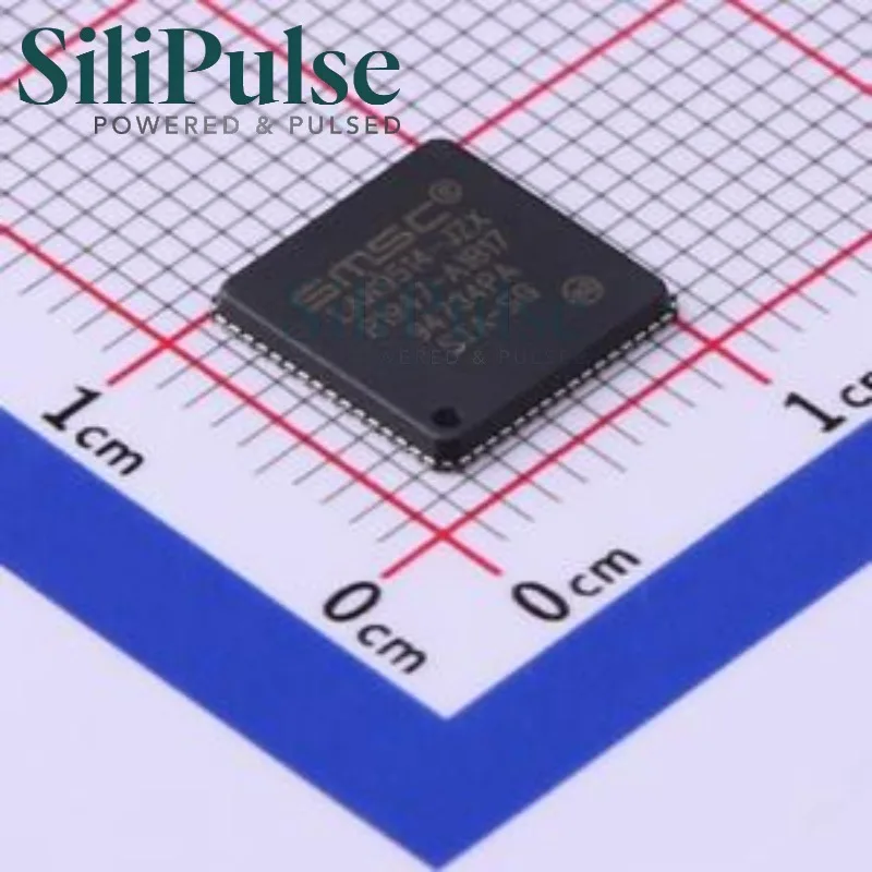 (1/5pcs) LAN9514-JZX QFN-64-EP(9x9) 100% Original In Stock - -USB- -ethernet-USB-2.0-10-100-Base-T-TX-PHY-USB- -64-QFN 9x9