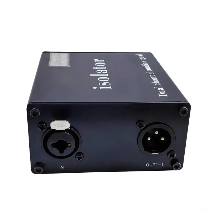 B03F Passive XLR Auditory Isolator Box for Desktop Routing and Studio Use