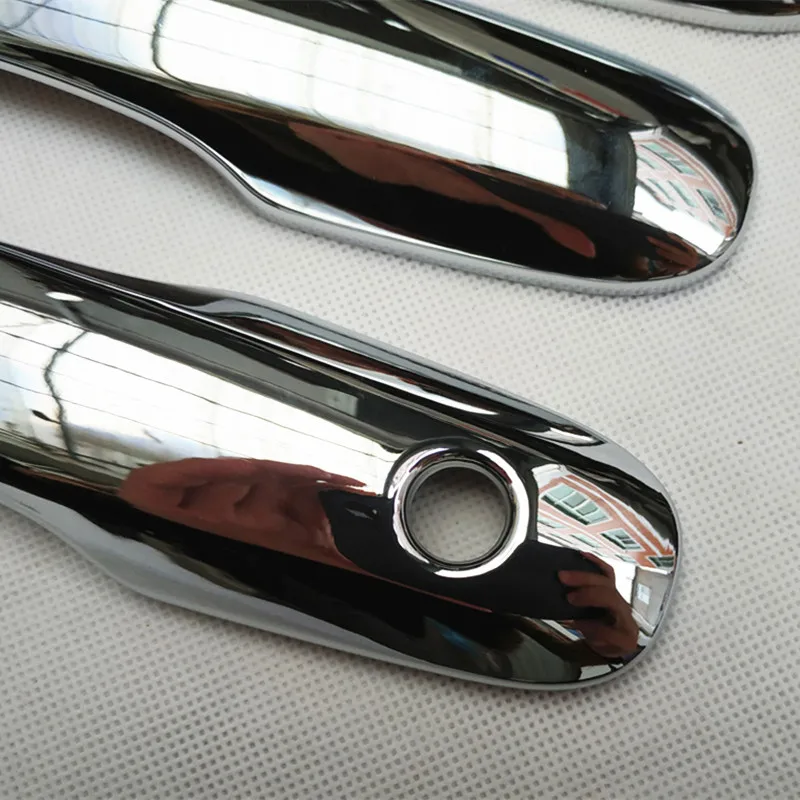 For Toyota Corolla Cross Accessories 2020 2021 2022 Door Handle Cover Trim Plastic Chrome Imitation carbon fiber