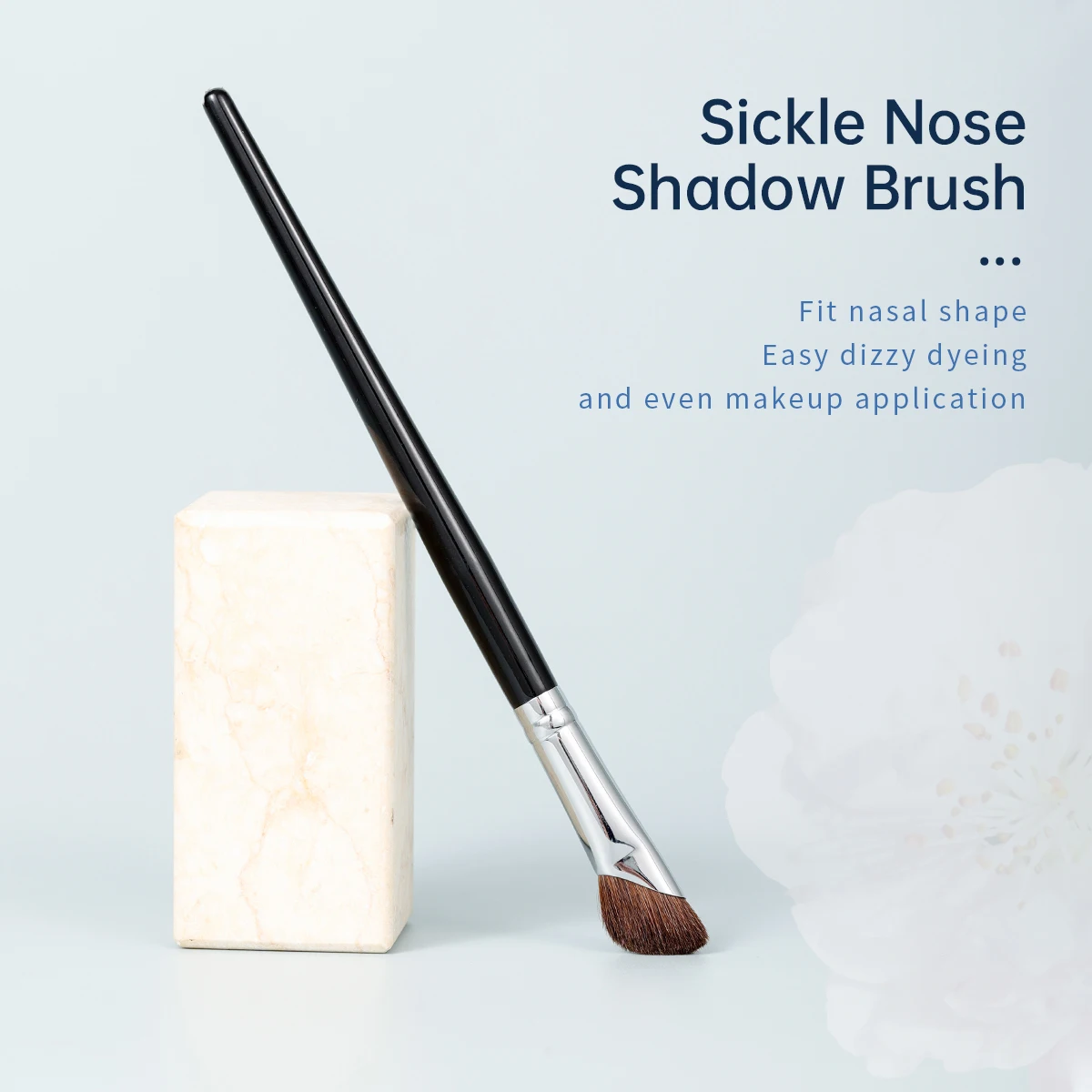 Nasal Shadow Brush Stereoscopic Precision Facial Repair Goat Hair Brush Nose Side Shadow Makeup Brush Cosmetic