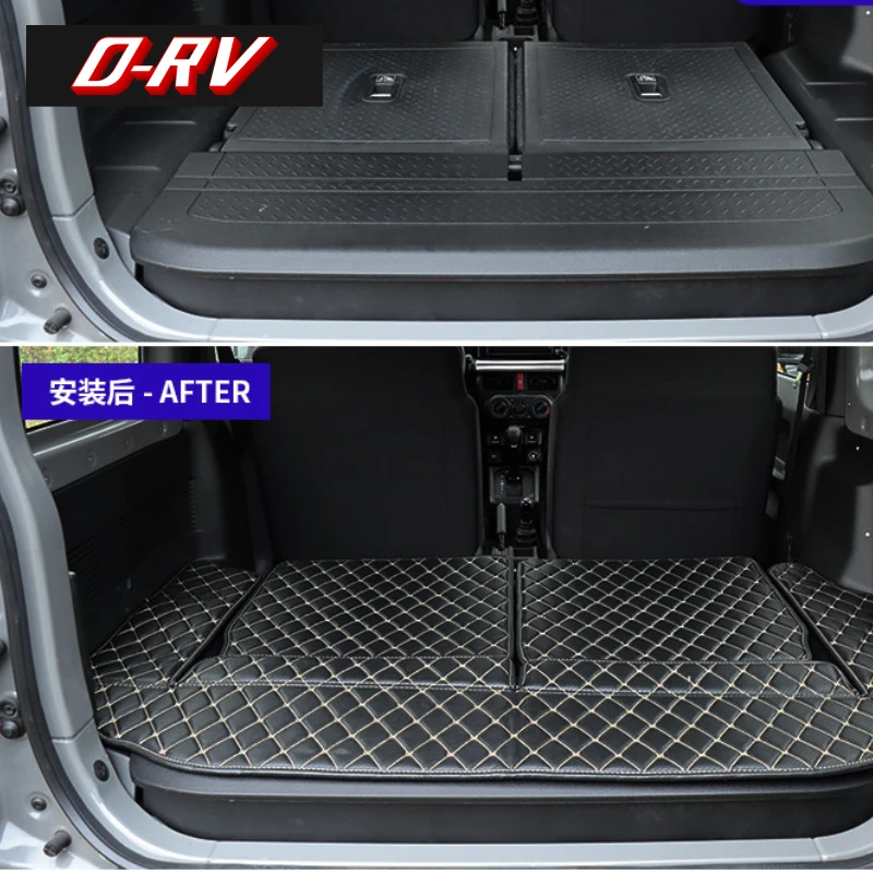 Custom Trunk Mat New JB74 Conversion Parts Leather Cargo Liner Tailgate Pad For Suzuki Jimny JB64 Sierra JB74W 2019 2025