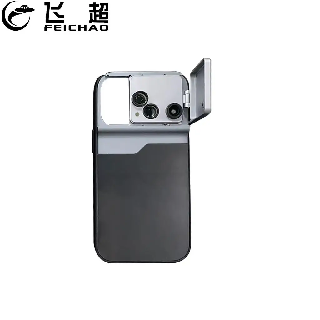 

Phone Lens Case Kit 10X Macro Lens 180° Fisheye 2X Telephoto Lens for iPhone 16 PRO MAX 16 PRO Smartphone