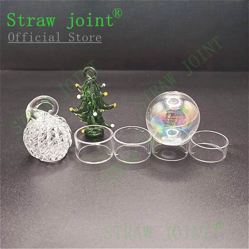 Clear Straight Glass Tube Outer Diameter OD22mm Machine Replacement Decorative Accessory