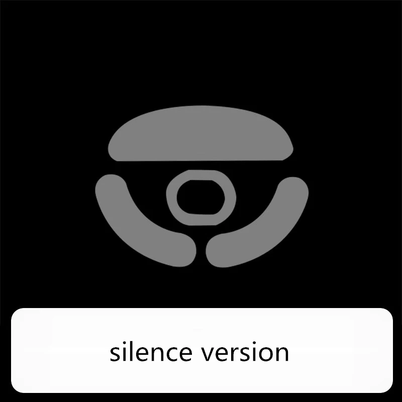1 Set Meow Gaming Gear Ultraglide Mouse Skates For Zaopin Z2 MINI Brake Control Silence Feet ICE Version Mice Glides PTFE 0.75mm