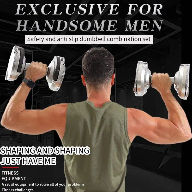 Patented JIT Stainless Steel Adjustable Dumbbells for Gym Fitness with Multiple Sizes Available 23.5/24/31.5/32/40/41.5/50KG