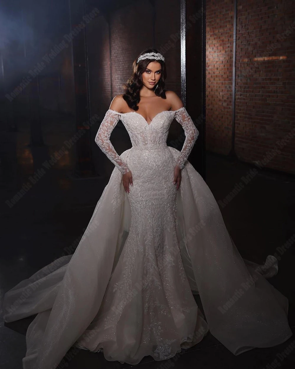 Sexy Mermaid Women Wedding Dresses Elegant Pretty Shining Princess Customized Bridal Gowns Princess Party Vestidos De Novia 2026