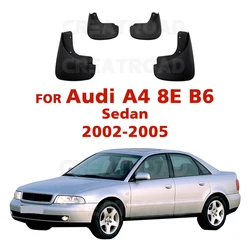 For Audi A4 8E B6 Sedan 2002 2003 2004 2005 Car Mud Flaps Mudflaps Splash Guards Mudguards Accessories