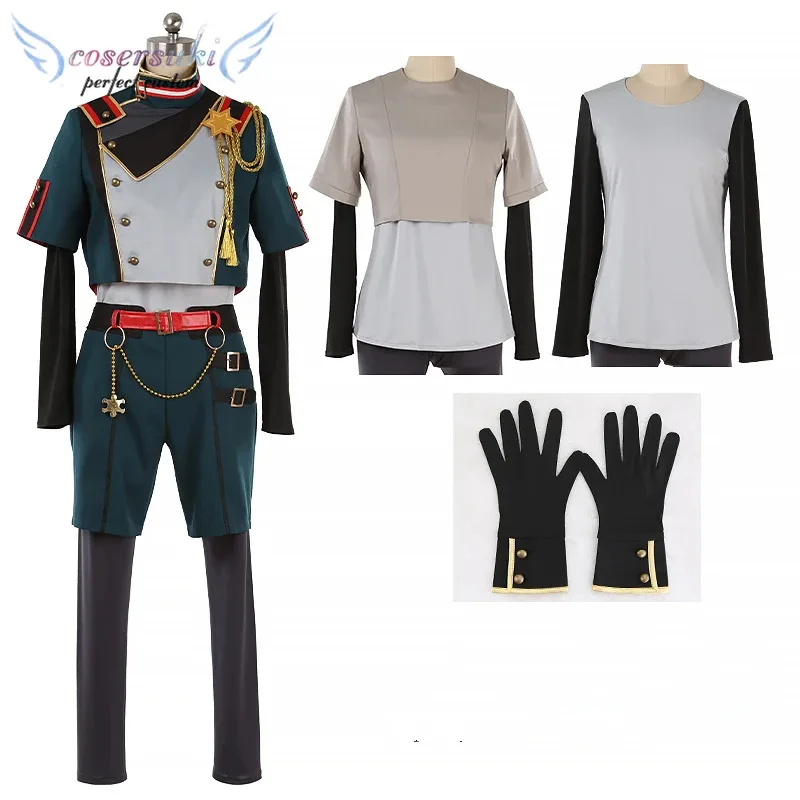 

Game Ensemble Stars Oukawa Kohaku Uniform Unisex Cosplay Costume Carnival Halloween Christmas Costume Full Set