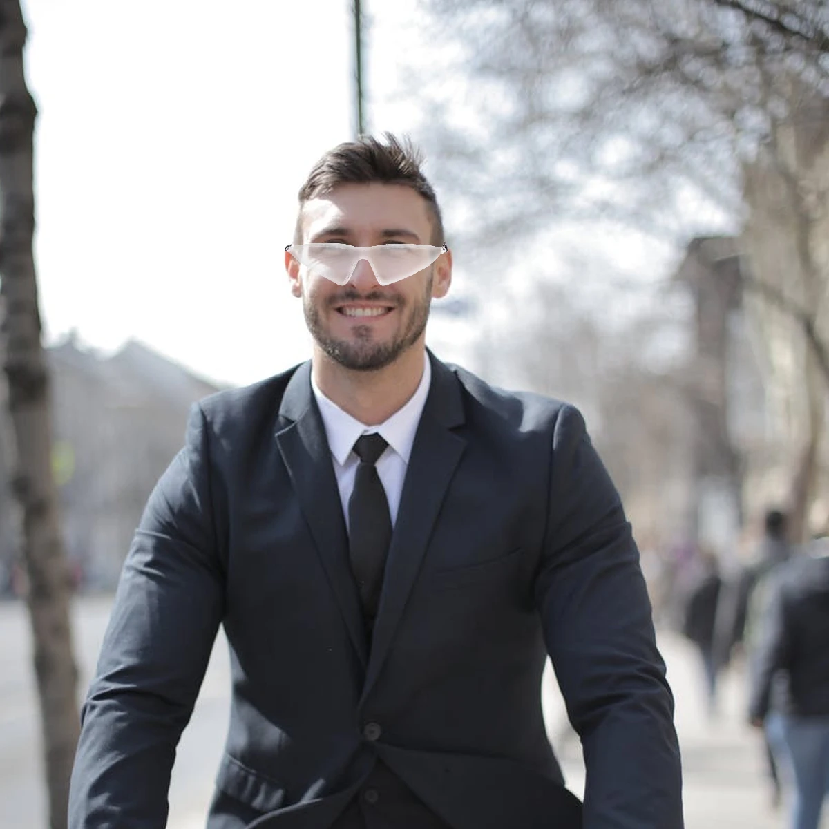 3pcs Goggles Protective Glasses Lightweight Windproof Spittle Baffle Outdoor Riding Dust Proof Durable Use Labor Protection