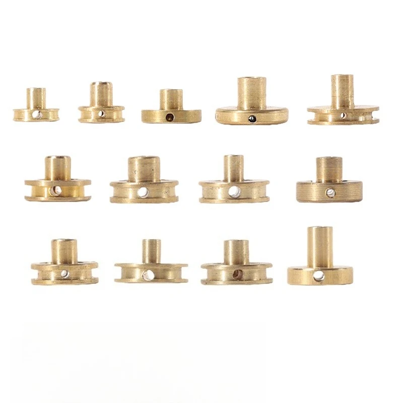 Flat Tire Valve Full Copper Inflation Nozzle | for Slip Shaft Air Expansion Shaft Accessories Rewinding Unwinding Machine Parts