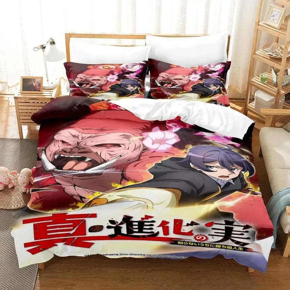 

3d Print Anime The Fruit of Evolution Bedding Set Single Twin Full Queen King Size Bed Set Adult Kid Bedroom Duvet cover Sets