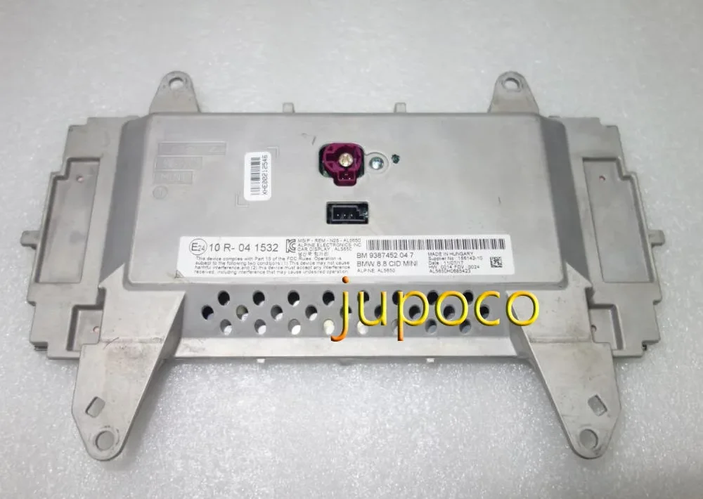 MINI F55 F56 F54 LCD DISPLAY REPLACEMENT PART AL5650 65509387452 BM 9387452 8.8 CID NBT EVO