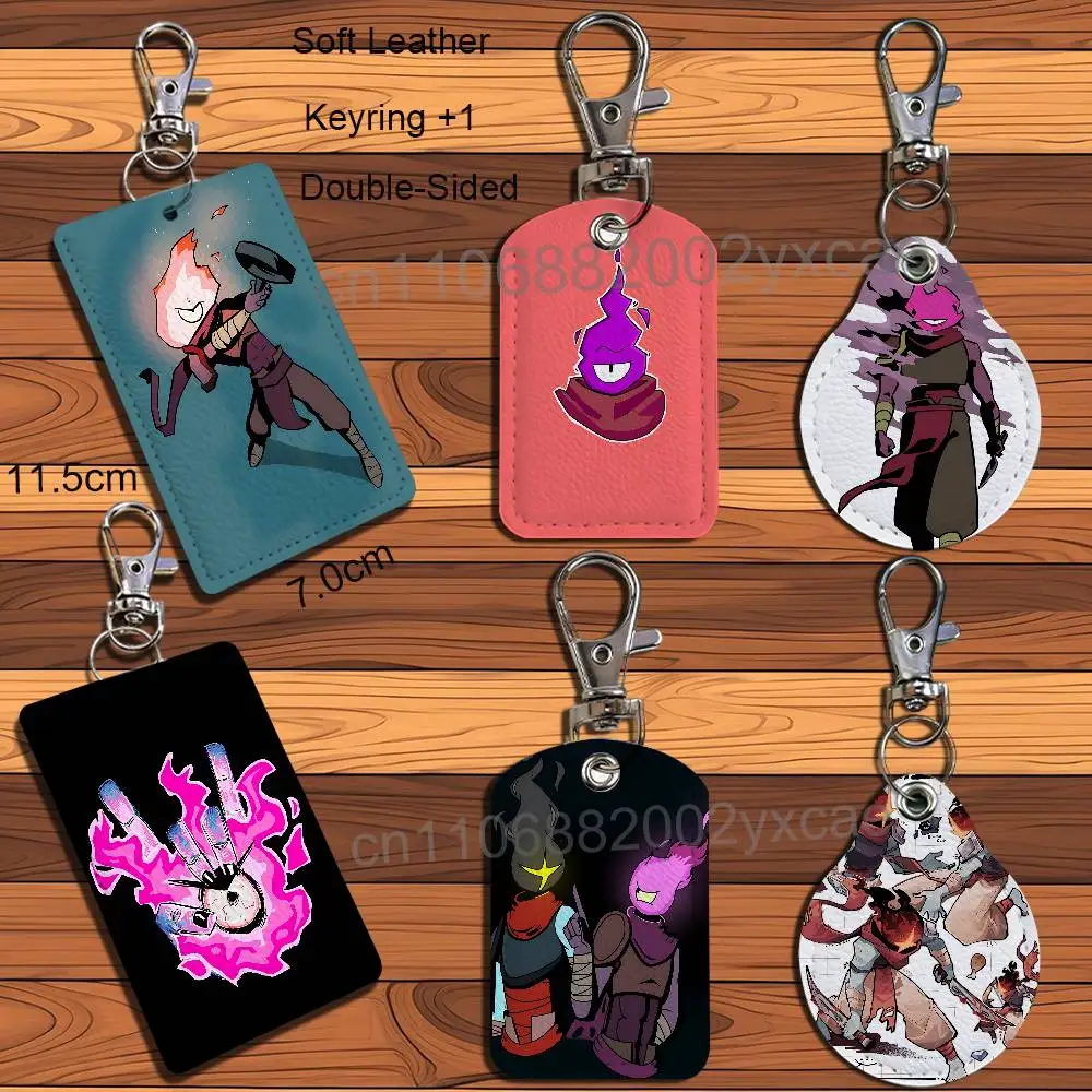 

Swordsman game cool Alucard Dead Cells Cartoon Singer Anime Card Keychain Fashion Pendant Bag ID Door Card Case Bus Card Adult