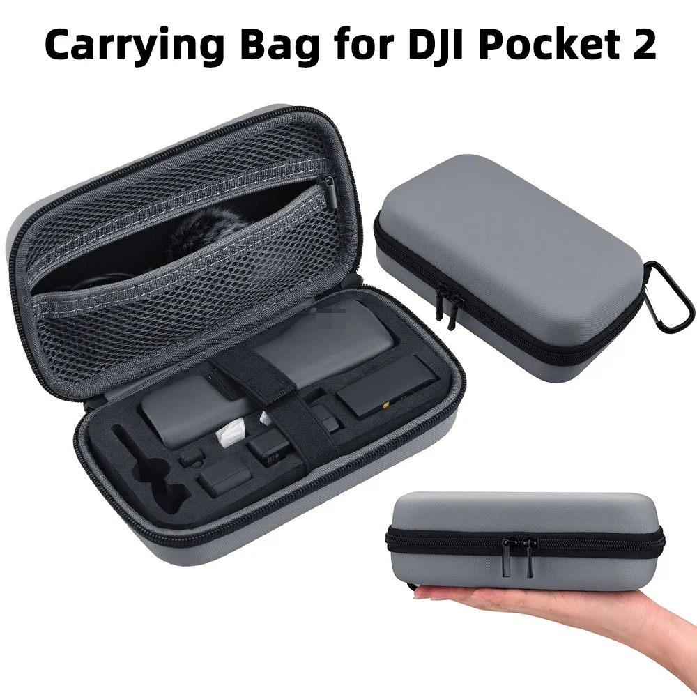 Mini torba do przenoszenia dla DJI Pocket 2/Pocket 3 Creator Combo przenośny futerał do przechowywania pudełko ochrona podróżna ręczny gimbal