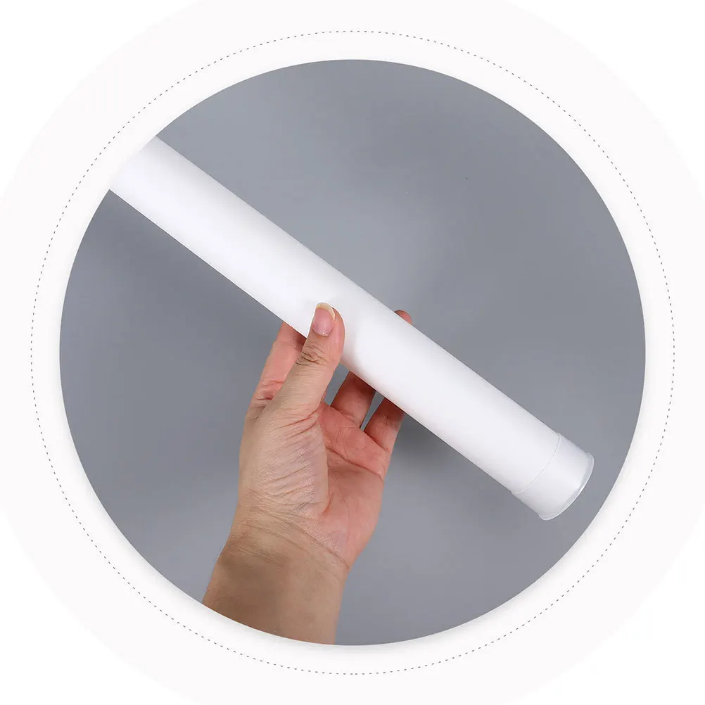 Tapas de tubos de almacenamiento redondas de plástico, organizador multiusos para correo, carteles, planos, documentos, transporte, 4 Uds.