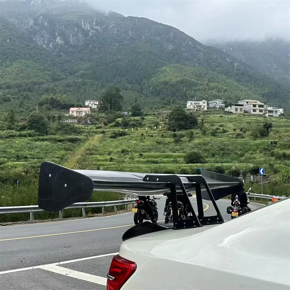 العالمي 172 سنتيمتر السيارات ثلاثية الأبعاد 3DI GT JDM سباق السيارات الجذع ألياف الكربون الجناح الخلفي المفسد