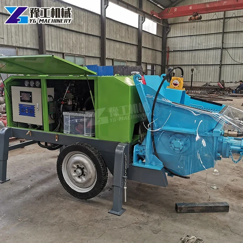 YG Pump-type All-hydraulic Wet Shotcrete Unit Tunnel Subway Foundation Pit Slope Protection Concrete Shotcrete Machine for Sale