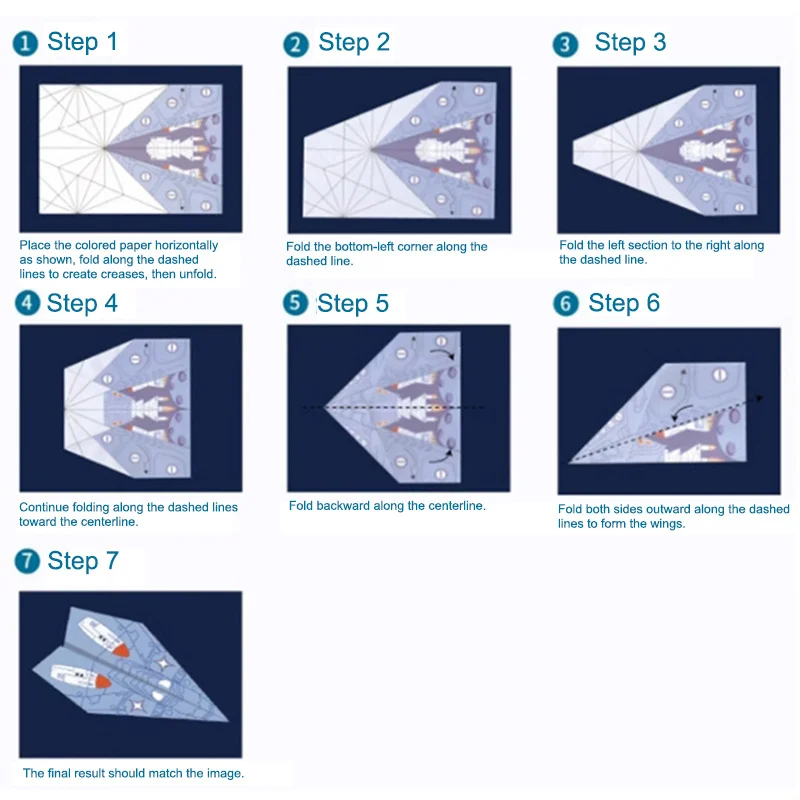 Origami-encyclopedie voor kinderen, 3D kleurrijk papieren vliegtuig, opvouwbaar, creatief, klassiek educatief doe-het-zelf-speelgoed voor kinderen
