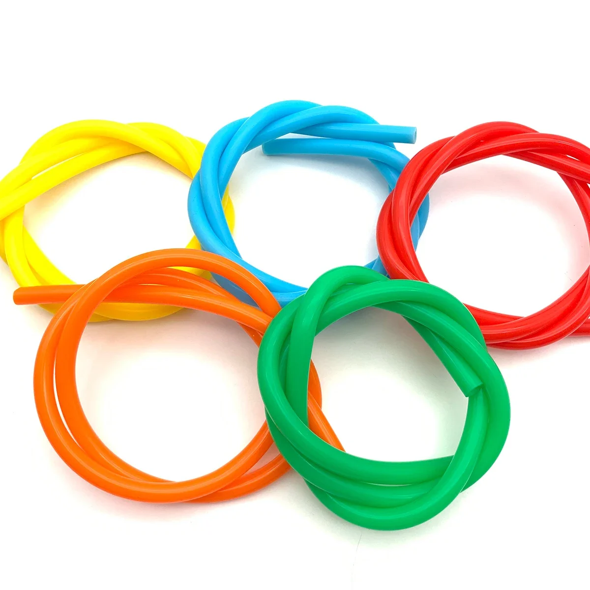 Colored Silicone Tubing Food Grade, Resistant to High and Low, Gentle, Tough, Easy to Bend, Safe and Environmentally Friendly.