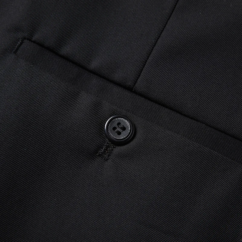 Setelan Jas Formal Tiga Potong Gaya Korea untuk Pria 2025, Profesional untuk Bisnis, Pengiring Pengantin, Pakaian Pernikahan, Jas Profesional yang Pas di Badan