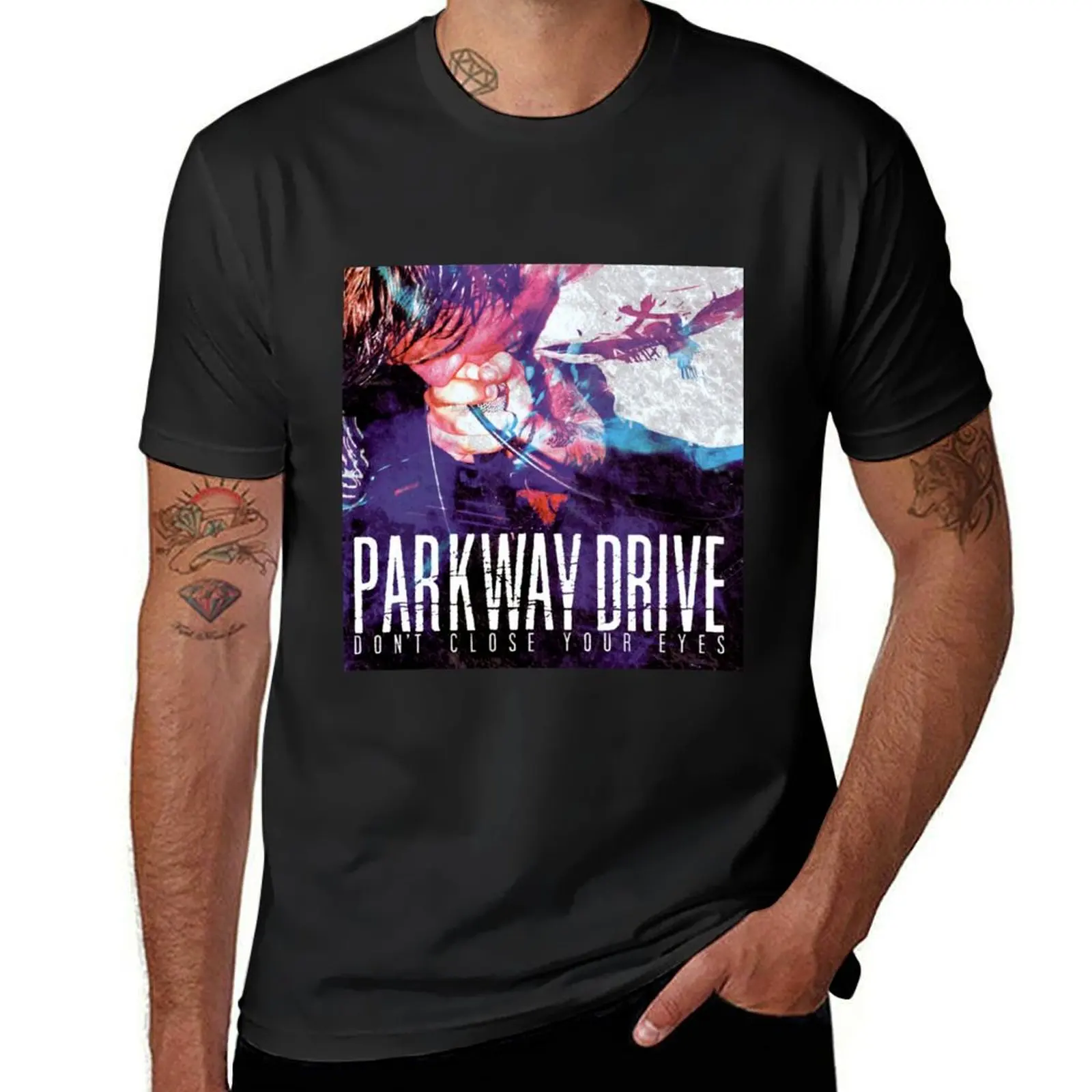 Dont close your eyes T-Shirt customs design your own tops vintage clothes Men's t-shirts