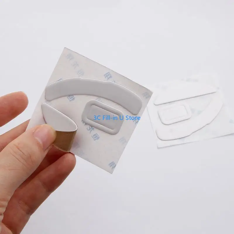 G8TA لـ Deathadder V2 Gaming Mouse Feet Mouse Mouse Skates White Mlides 2 حزم