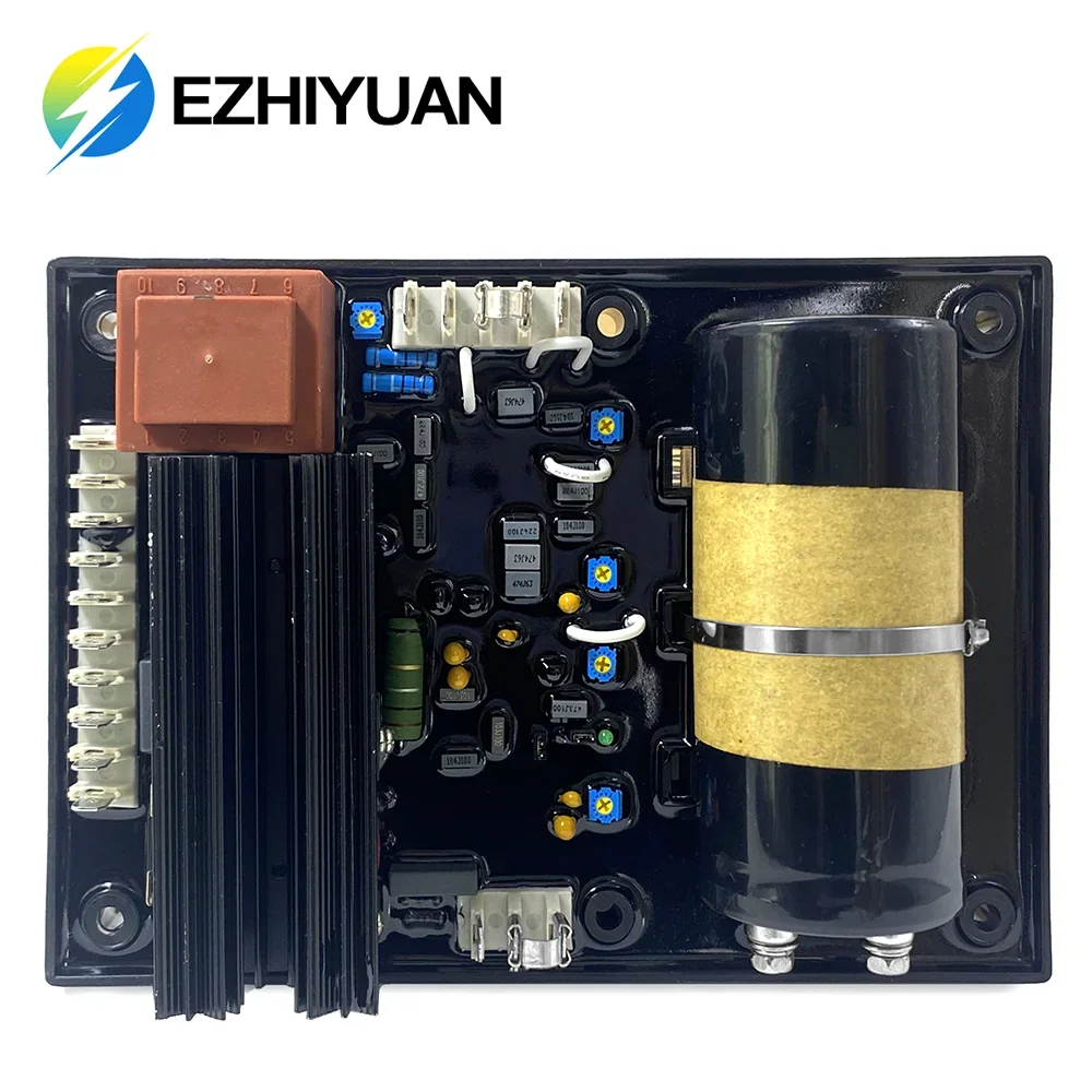 R448 AVR Automatic Voltage Regulator Control Module Stabilizer Big Capacitor Three Phase Adjustable Generator Parts Accessories