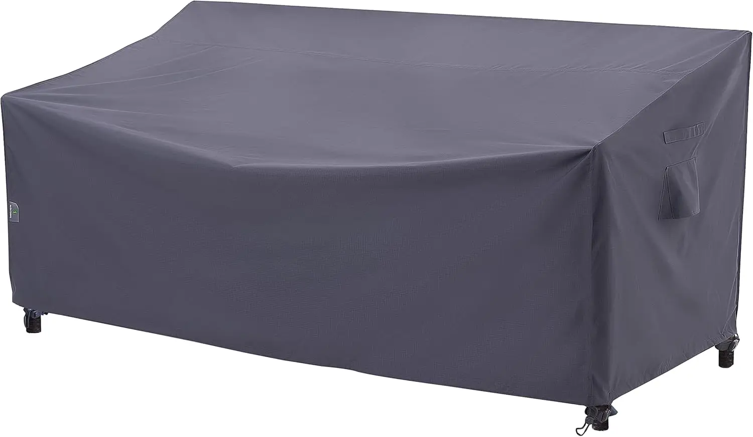 

Heavy Duty Waterproof UV Resistant I Shape 3-Seater Patio Sofa Cover, Grey, 82" W x 39" D x 36" H
