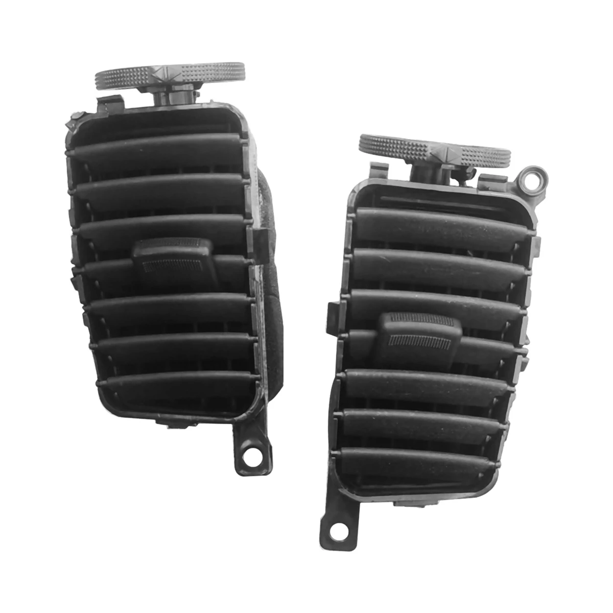 2Pcs Front Central Dashboard Air Vent Outlet Grill Panel for Hyundai Accent Hatchback 2006 - 2011 974101E000 974