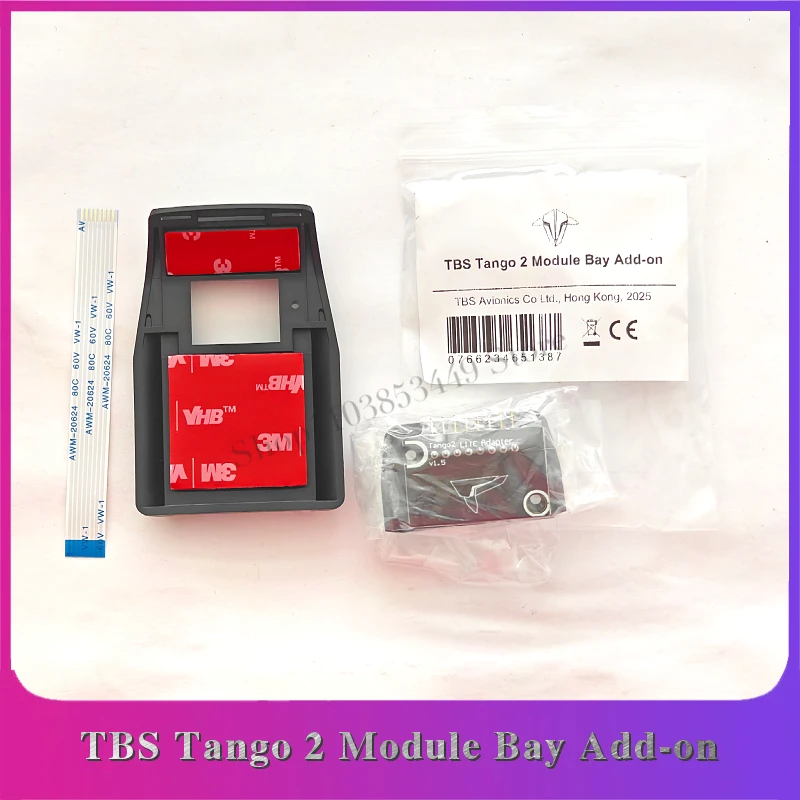 

Original TBS Tango 2 - Module Bay Add-On for TBS Tango 2 Transmitter Nylon Fabric EVA DIY Tool Bag