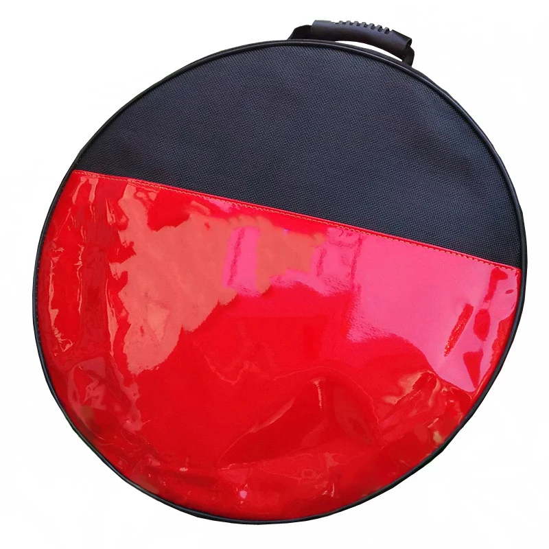 Lawaia Borsa per rete da pesca ad asciugatura rapida, custodia per gabbie per gamberetti, borsa per pesci, colore rosso o blu, materiale PU, 38 cm,