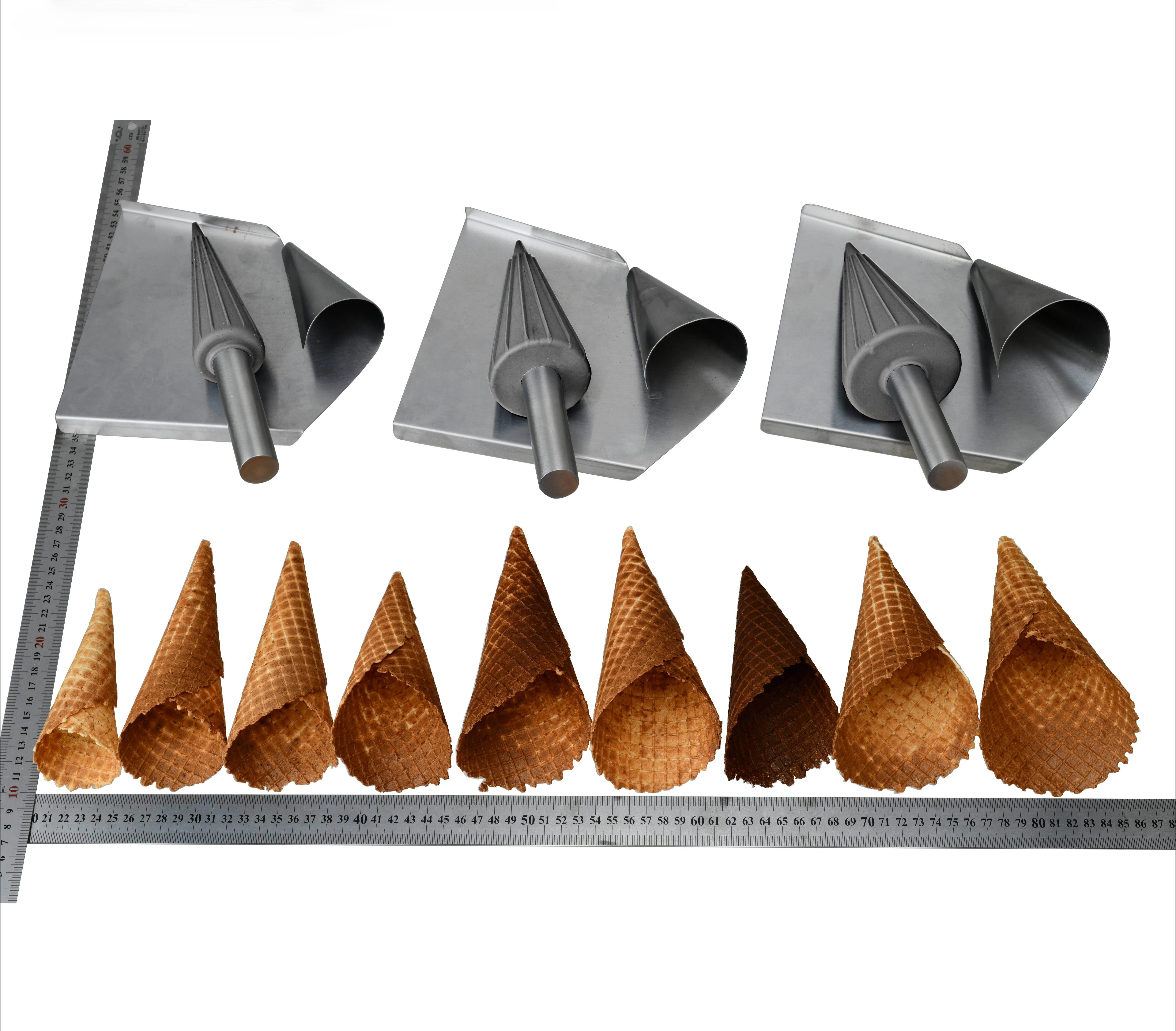 

Ice cream cone machine three sizes small size